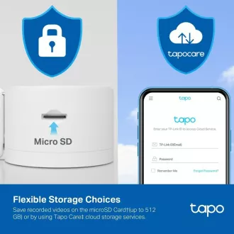 TP-Link Tapo C125 kućna/unutarnja kamera (4MP, 2K QHD 1440p, WiFi, IR 10m, microSD) TP-Link Tapo C125 kućna/unutarnja kamera (4MP, 2K QHD 1440p, WiFi, IR 10m, microSD)