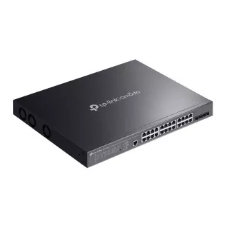 TP-Link OMADA preklopnik SG3428XMPP (24xGbE, 4xSFP+, 16xPoE+, 8xPoE++, 500W, 1xkonzola)