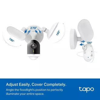 TP-Link Tapo C720 vanjska kamera s reflektorima (4MP, 2K QHD, 1440p, IR 30m, WiFi, microSDcard, IP65)
