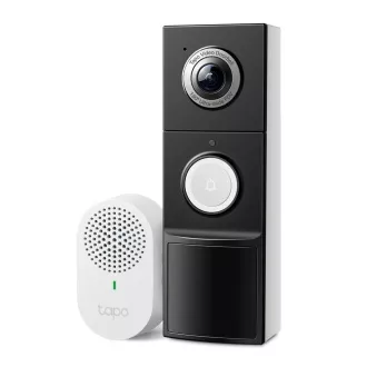 TP-Link Tapo D235 Pametno video zvono (5MP, 2K, WiFi, IR 10m, microSD)