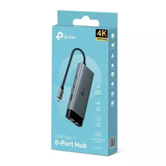 TP-Link UH6120C USB-C hub 6u1 (2xUSB3.2Gen1, 1xUSB-C3.2Gen1, 1xGbE, 1xHDMI, PD 100W) TP-Link UH6120C USB-C hub 6u1 (2xUSB3.2Gen1, 1xUSB-C3.2Gen1, 1xGbE, 1xHDMI, PD 100W)