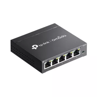 TP-Link OMADA preklopnik ES205G (5xGbE, bez ventilatora) TP-Link OMADA preklopnik ES205G (5xGbE, bez ventilatora)