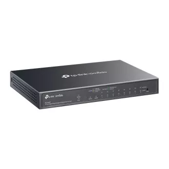 TP-Link OMADA preklopnik ES210GMP (9xGbE, 1xGbE/SFP kombinirani, 8xPoE+, 123W, bez ventilatora) TP-Link OMADA preklopnik ES210GMP (9xGbE, 1xGbE/SFP kombinirani, 8xPoE+, 123W, bez ventilatora)