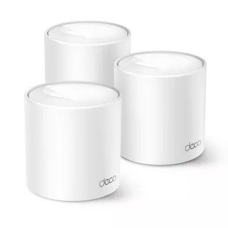 TP-Link Deco X50 Pro (pakiranje od 3) WiFi6 Mesh (AX3000, 2.4GHz/5GHz, 2x2, 5GbELAN/WAN)