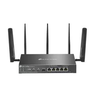 TP-Link ER706WP-4G OMADA VPN 4G+Cat6 ruter (AX3000, 1xSFP WAN/LAN, 1xGbEWAN, 4xGbELAN/WAN, 4xPoE+, 45W, 2xnanoSIM)