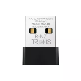 MERCUSYS MA14N WiFi6 USB nano adapter (AX300, 2,4 GHz, USB2.0)