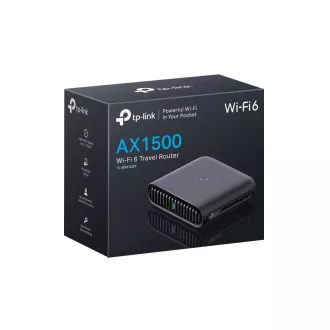Prijenosni WiFi6 ruter TP-Link TL-WR1502X (AX1500, 2.4GHz/5GHz, 1xGbE WAN, 1xGbE LAN, 4G LTE, 1xUSB2.0)