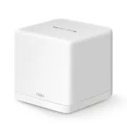 MERCUSYS Halo H60X (1-pakiranje) WiFi6 Mesh (AX1500, 2.4GHz/5GHz, 3xGbELAN/WAN (1xXR jedinica)