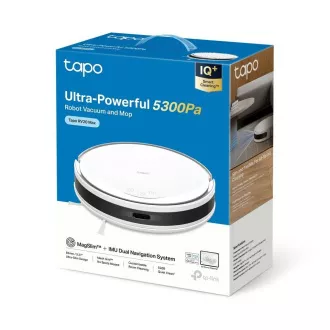 TP-Link Tapo RV20 Max robotski usisavač s mopom (LiDAR, 2,4 GHz, BT, bijeli)