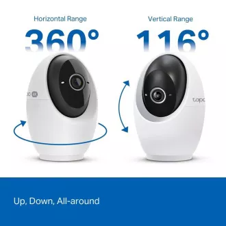 TP-Link Tapo C260 kućna/unutarnja kamera (8MP, 4K 2160p, IR 12m, WiFi, micro SD kartica) TP-Link Tapo C260 kućna/unutarnja kamera (8MP, 4K 2160p, IR 12m, WiFi, micro SD kartica)