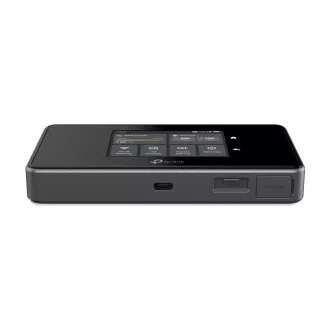 Prijenosni TP-Link M8550 WiFi6E ruter (AXE3600, 5G/4G LTE, 2.4GHz/5GHz/6GHz, 1xGbE, 1xUSB-C, 1xnanoSIM, 1xmicroSD)