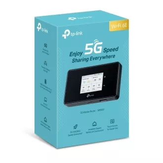 Prijenosni TP-Link M8550 WiFi6E ruter (AXE3600, 5G/4G LTE, 2.4GHz/5GHz/6GHz, 1xGbE, 1xUSB-C, 1xnanoSIM, 1xmicroSD)