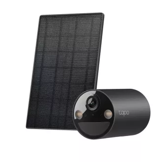 TP-Link Tapo C411 KIT vanjska kamera, solarni panel (3MP, 2K QHD, 1296p, IR 9m, WiFi, micro SD kartica, IP65)