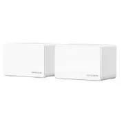MERCUSYS Halo H25BE (pakiranje od 2) WiFi7 Mesh (BE3600, 2.4GHz/5GHz, 3xGbELAN/WAN)