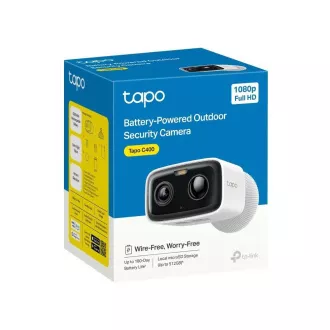 TP-Link Tapo C400 vanjska kamera (2MP, FullHD, 1080p, IR 10m, WiFi, micro SD kartica, IP65)