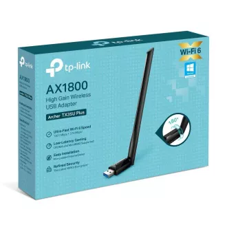 TP-Link Archer TX35U Plus WiFi6 USB adapter (AX1800, 2.4GHz/5GHz, USB3.0)