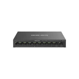 MERCUSYS preklopnik MS110CP (8x100Mb/s, 2xGbE, 8xPoE+, 65W, bez ventilatora)