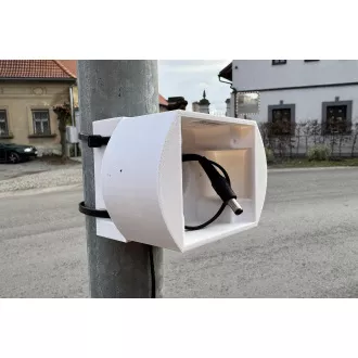 TP-LINK adapter za montažu kamere D-TC3XX-C, D-TC5XX-C, D-TC5XX-CL za montažu na stup (60-130 mm), bijeli s poklopcem kabela (1 kom.)