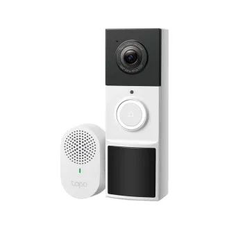 TP-Link Tapo D205 Pametno mini video zvono na vratima (3MP, 2K, 1296px, WiFi, IR 8m, microSD) TP-Link Tapo D205 Pametno mini video zvono na vratima (3MP, 2K, 1296px, WiFi, IR 8m, microSD)