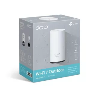 TP-Link Deco BE25-Vanjski (1-pakiranje) vanjski WiFi7 Mesh (BE3600, 2.4GHz/5GHz, 2x2, 5GbELAN/WAN, 2xPoE)
