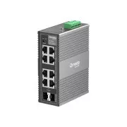 TP-Link OMADA industrijski preklopnik IES208G (6xGbE, 2xGbE/SFPcombo, DIN, IP40, bez ventilatora)
