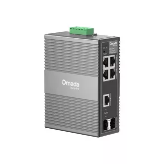 TP-Link OMADA industrijski preklopnik IES206G (4xGbE, 1xGbE/SFPcombo, 1xSFP, DIN, IP40, bez ventilatora) TP-Link OMADA industrijski preklopnik IES206G (4xGbE, 1xGbE/SFPcombo, 1xSFP, DIN, IP40, bez ventilatora)
