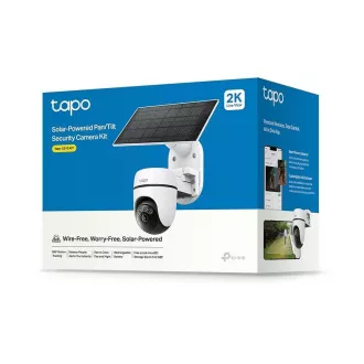 TP-Link Tapo C610 KIT vanjska kamera, solarni panel (3MP, 2K, 1296p, IR 10m, WiFi, micro SD kartica, IP65)