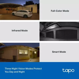 TP-Link Tapo C510W (2 komada) vanjska kamera, (3MP, PTZ, 2K 1296p, WiFi, IR 30m, micro SD kartica)