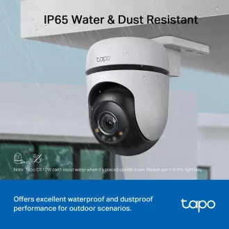 TP-Link Tapo C510W (2 komada) vanjska kamera, (3MP, PTZ, 2K 1296p, WiFi, IR 30m, micro SD kartica)