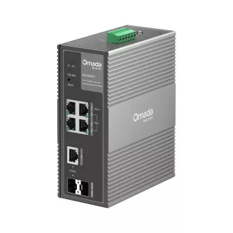 TP-Link OMADA industrijski preklopnik IES206GPP (4xGbE, 1xGbE/SFP kombinirani, 1xSFP, 3xPoE+, 1xPoE++, 120W, DIN, IP40, bez ventilatora) TP-Link OMADA industrijski preklopnik IES206GPP (4xGbE, 1xGbE/SFP kombinirani, 1xSFP, 3xPoE+, 1xPoE++, 120W, DIN, IP40, bez ventilatora)