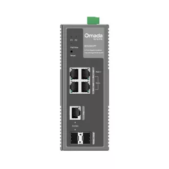TP-Link OMADA industrijski preklopnik IES206GPP (4xGbE, 1xGbE/SFP kombinirani, 1xSFP, 3xPoE+, 1xPoE++, 120W, DIN, IP40, bez ventilatora) TP-Link OMADA industrijski preklopnik IES206GPP (4xGbE, 1xGbE/SFP kombinirani, 1xSFP, 3xPoE+, 1xPoE++, 120W, DIN, IP40, bez ventilatora)