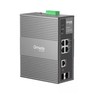 TP-Link OMADA industrijski preklopnik IES206GPP (4xGbE, 1xGbE/SFP kombinirani, 1xSFP, 3xPoE+, 1xPoE++, 120W, DIN, IP40, bez ventilatora) TP-Link OMADA industrijski preklopnik IES206GPP (4xGbE, 1xGbE/SFP kombinirani, 1xSFP, 3xPoE+, 1xPoE++, 120W, DIN, IP40, bez ventilatora)