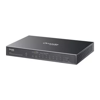 TP-Link OMADA preklopnik ES210GP (9xGbE, 1xGbE/SFP kombinirani, 8xPoE+, 63W, bez ventilatora) TP-Link OMADA preklopnik ES210GP (9xGbE, 1xGbE/SFP kombinirani, 8xPoE+, 63W, bez ventilatora)