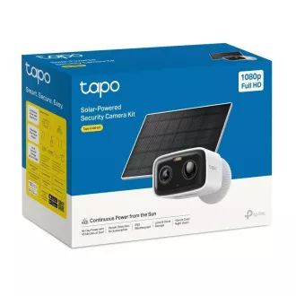 TP-Link Tapo C400 KIT vanjska kamera, solarni panel (2MP, 1080p, IR 10m, WiFi, micro SD kartica, IP65)