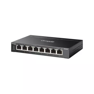 TP-Link OMADA preklopnik ES208GP (8xGbE, 8xPoE+, 64W, bez ventilatora)