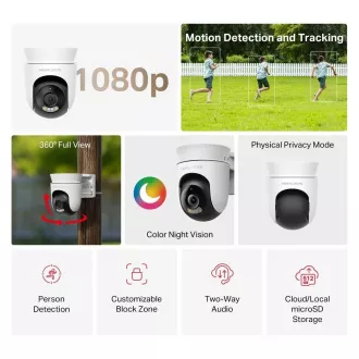 MERCUSYS MC500 vanjska kamera (FHD, 1080p, IR 30m, WiFi, microSD)