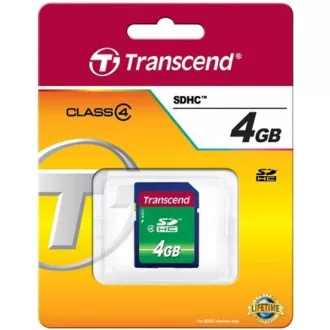 TRANSCEND SDHC kartica 4GB klase 4 TRANSCEND SDHC kartica 4GB klase 4
