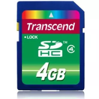 TRANSCEND SDHC kartica 4GB klase 4 TRANSCEND SDHC kartica 4GB klase 4