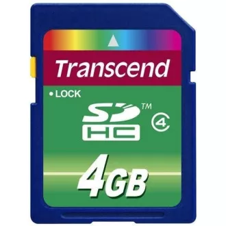 TRANSCEND SDHC kartica 4GB klase 4 TRANSCEND SDHC kartica 4GB klase 4