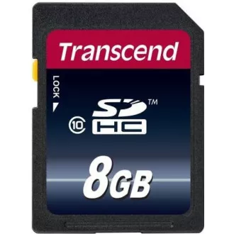 TRANSCEND SDHC kartica 8GB Premium, klasa 10