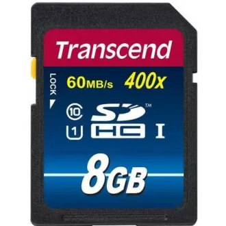 TRANSCEND SDHC kartica 8GB Premium, klasa 10