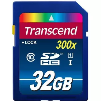 TRANSCEND SDHC kartica 32GB Premium, klasa 10 UHS-I, 300X TRANSCEND SDHC kartica 32GB Premium, klasa 10 UHS-I, 300X