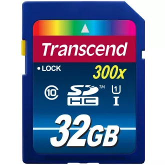 TRANSCEND SDHC kartica 32GB Premium, klasa 10 UHS-I, 300X TRANSCEND SDHC kartica 32GB Premium, klasa 10 UHS-I, 300X