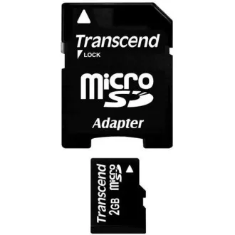 TRANSCEND MicroSD kartica 2GB + adapter