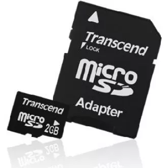 TRANSCEND MicroSD kartica 2GB + adapter