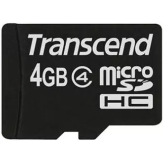 TRANSCEND MicroSDHC kartica 4GB Class 4, bez adaptera