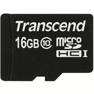TRANSCEND MicroSDHC kartica 16GB Class 10+ adapter