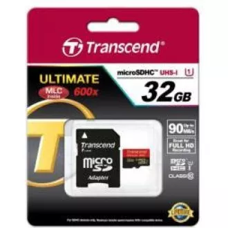 TRANSCEND MicroSDHC kartica 32GB Class 10+ adapter TRANSCEND MicroSDHC kartica 32GB Class 10+ adapter