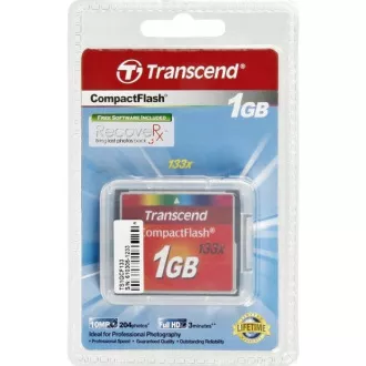 TRANSCEND Compact Flash 1 GB (133x) TRANSCEND Compact Flash 1 GB (133x)