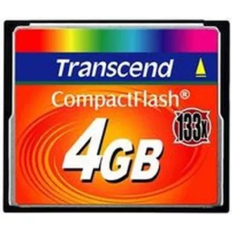 TRANSCEND Compact Flash 4 GB (133x) TRANSCEND Compact Flash 4 GB (133x)